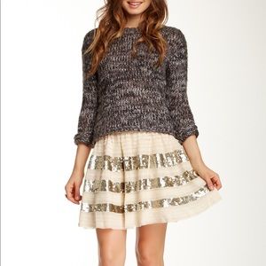 Free People sparkle skirt NWT size M